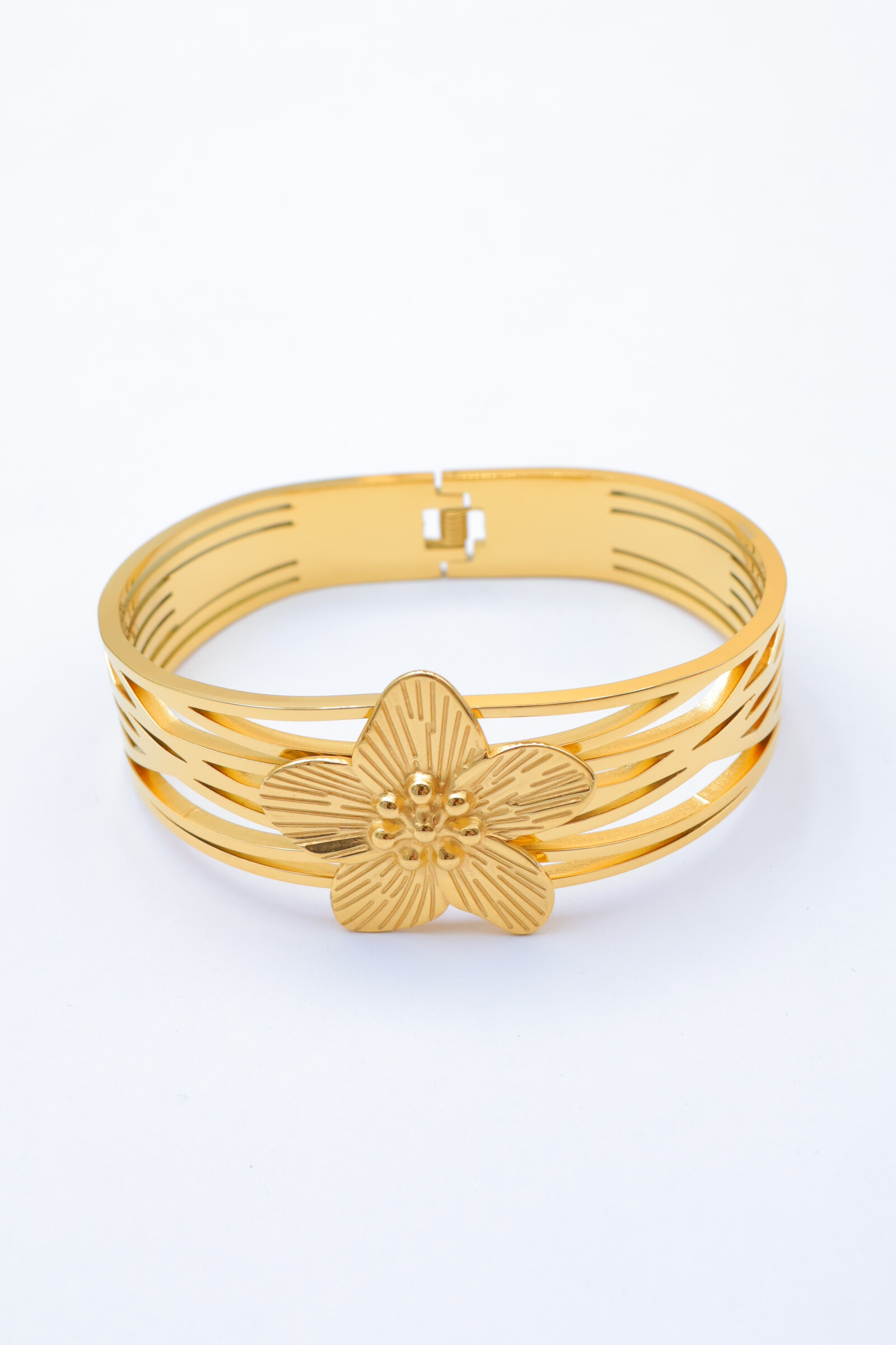 Wholesaler Bijoux Mystères - Stainless steel bangle bracelet