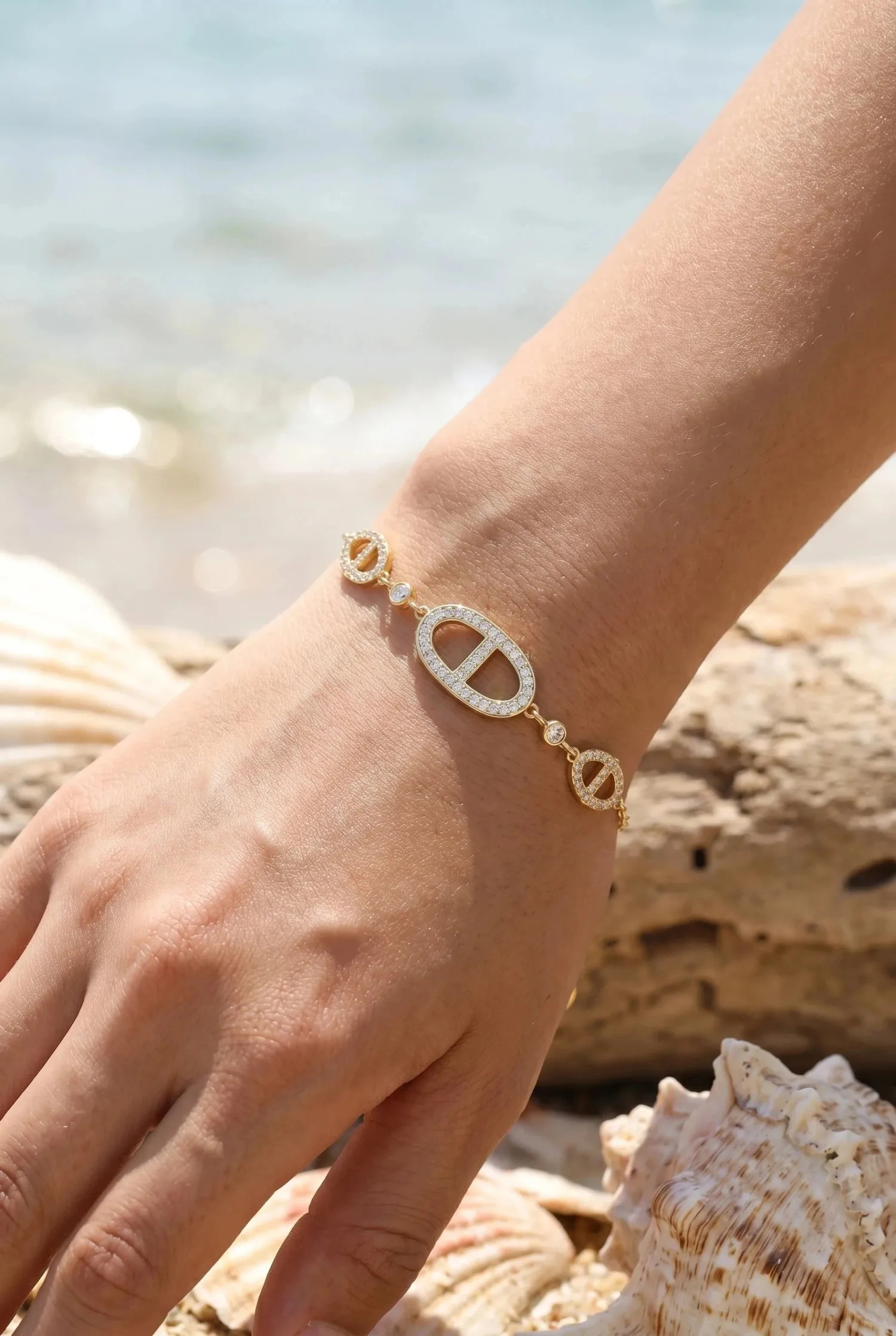 Grossiste Bijoux Mystères - Bracelet en acier inoxydable