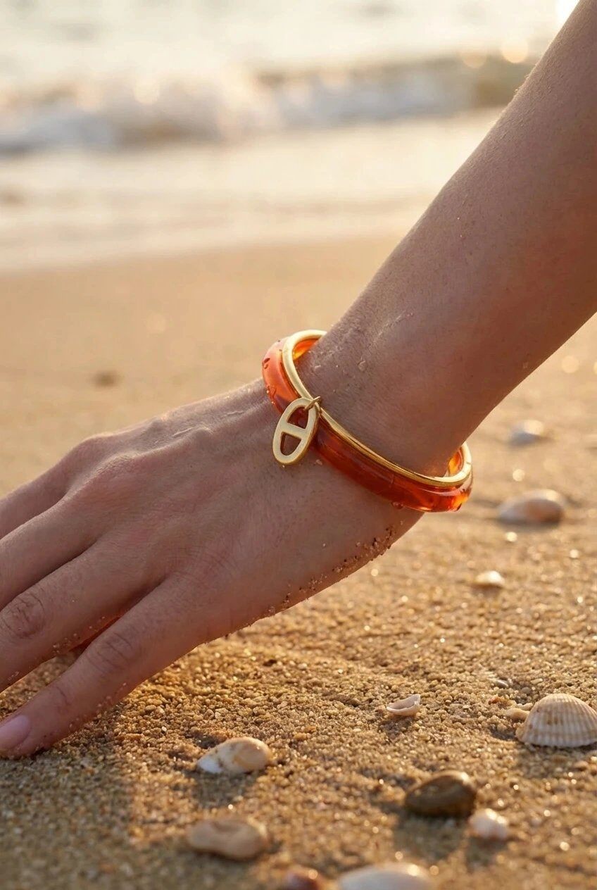 Grossista Bijoux Mystères - Coppia di braccialetti rigidi