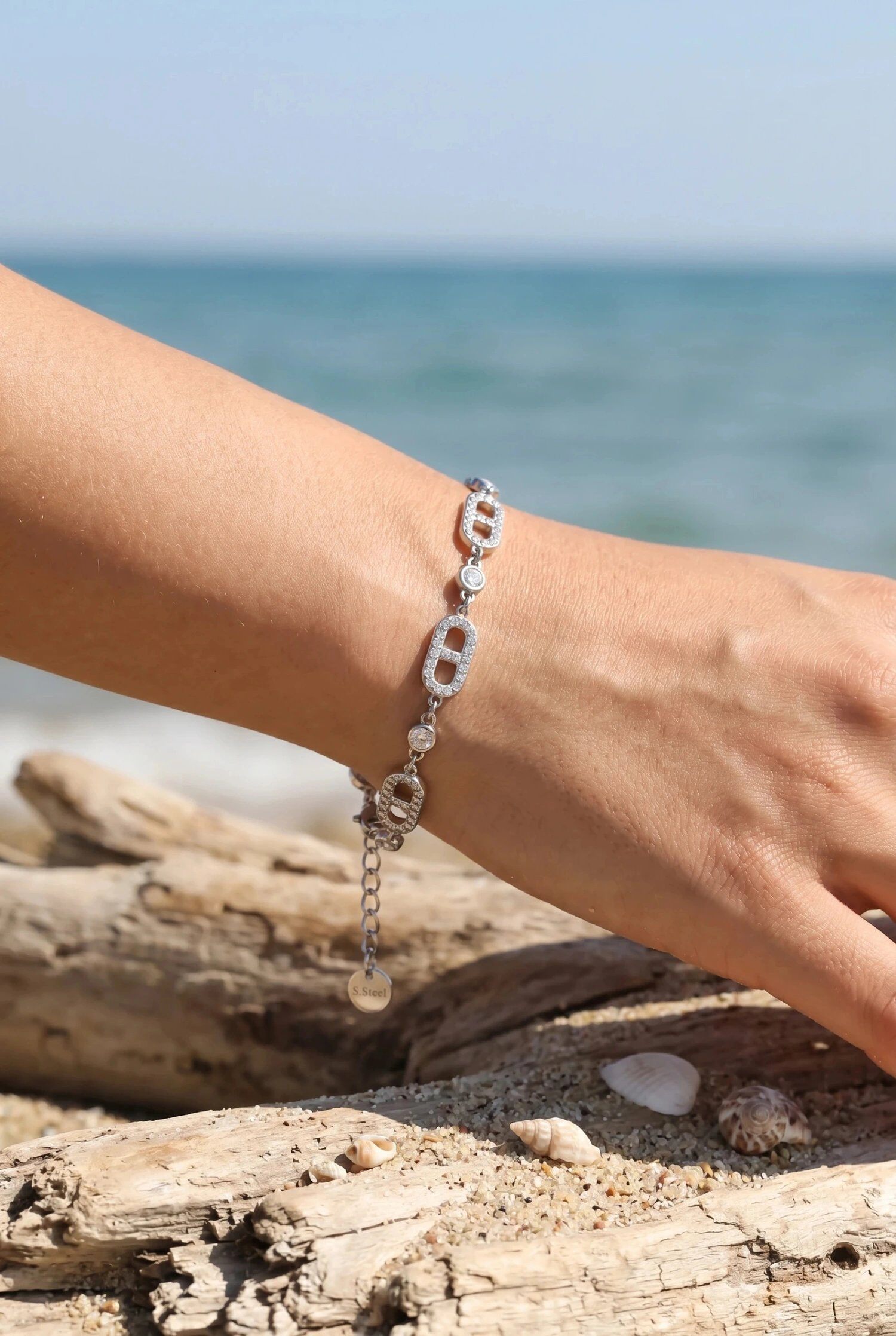Mayorista Bijoux Mystères - Pulsera de acero inoxidable