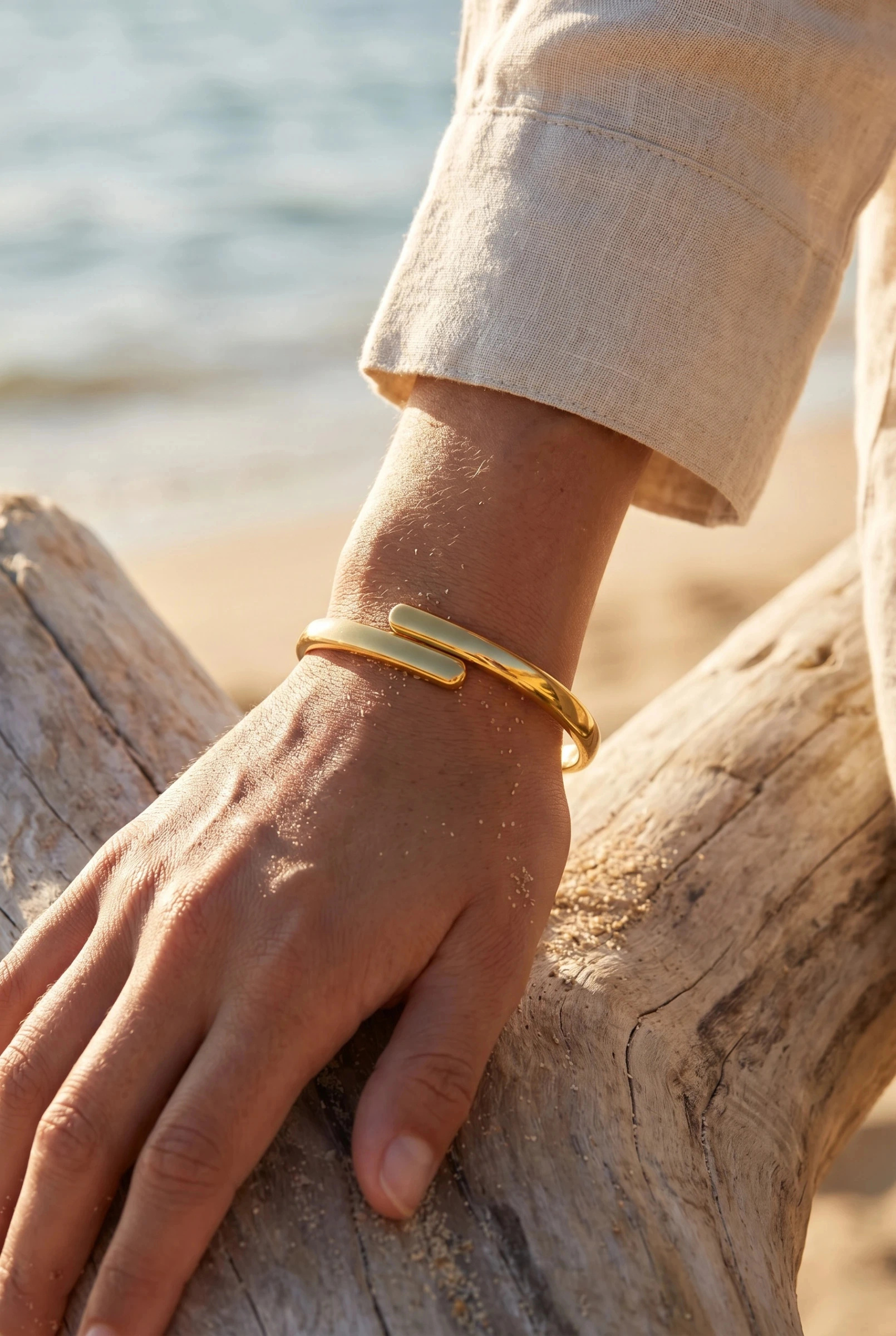 Mayorista Bijoux Mystères - Pulsera rígida de acero inoxidable