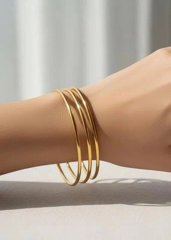 Grossista Bijoux Mystères - Bracciale bangle in acciaio inossidabile
