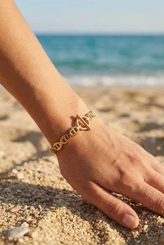 Grossista Bijoux Mystères - Bracciale rigido in acciaio inossidabile