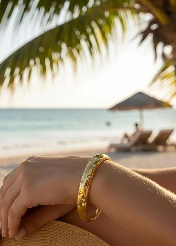 Grossiste Bijoux Mystères - Bracelet jonc en acier inoxydable