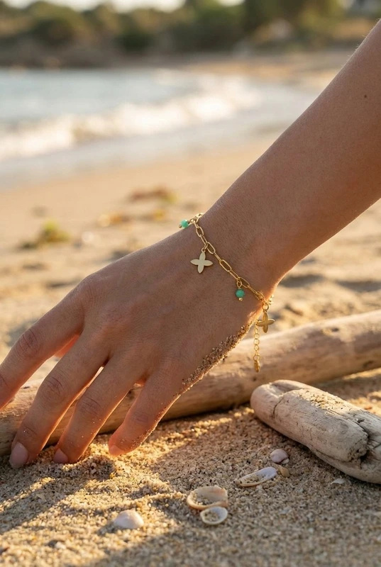 Mayorista Bijoux Mystères - Pulsera de acero inoxidable
