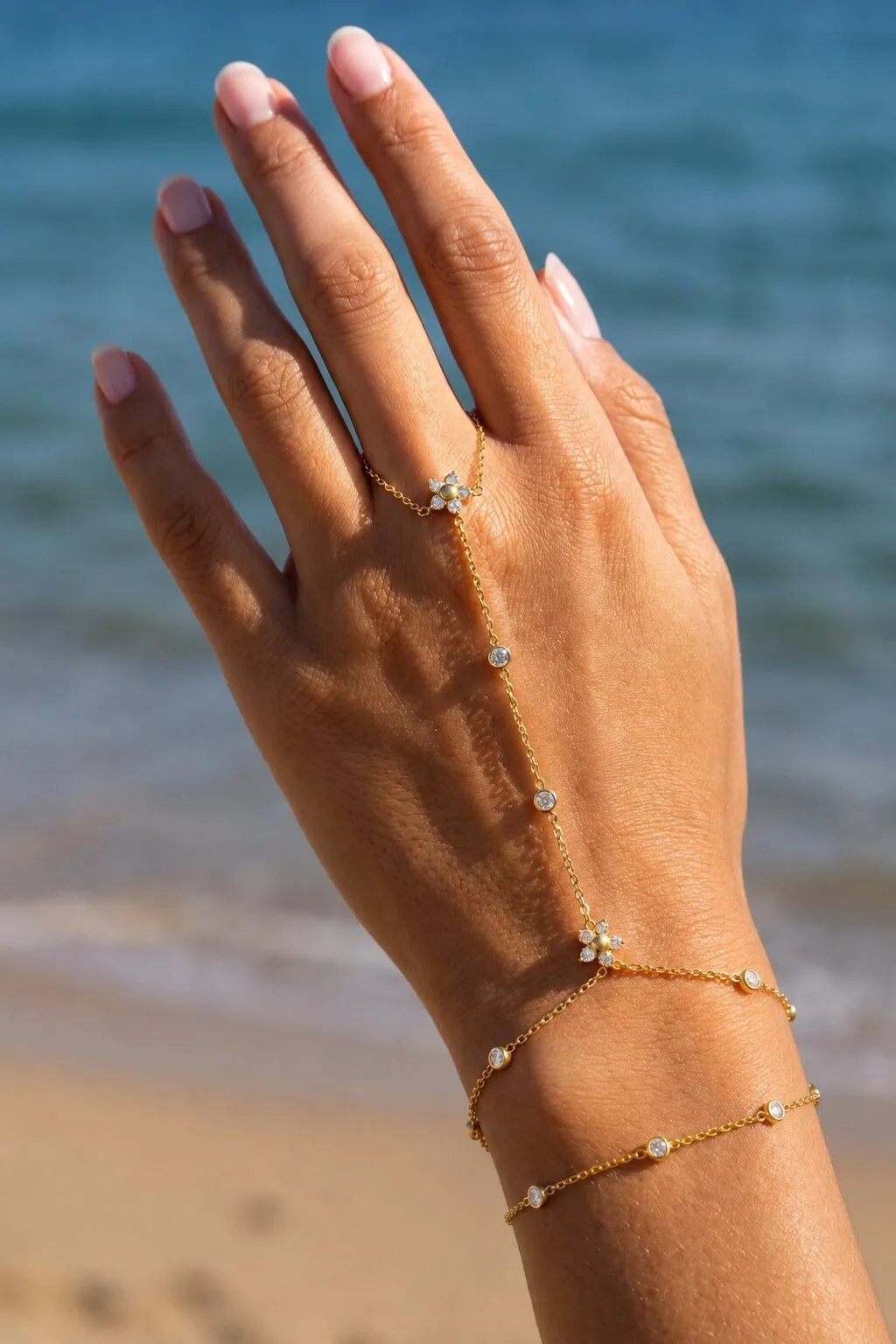 Grossiste Bijoux Mystères - Chaîne de main en acier inoxydable