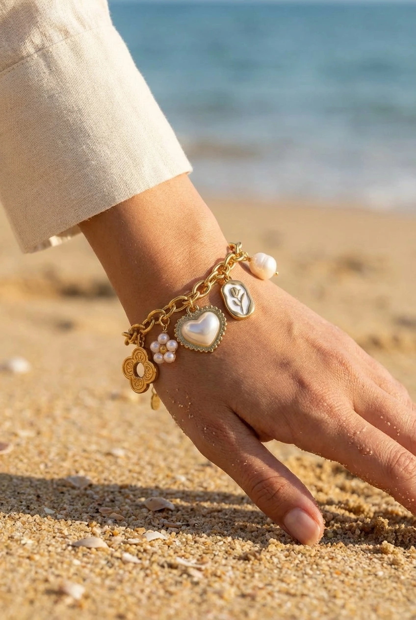 Grossiste Bijoux Mystères - Bracelet en acier inoxydable