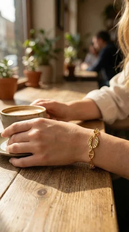 Grossiste Bijoux Mystères - Bracelet en acier inoxydable