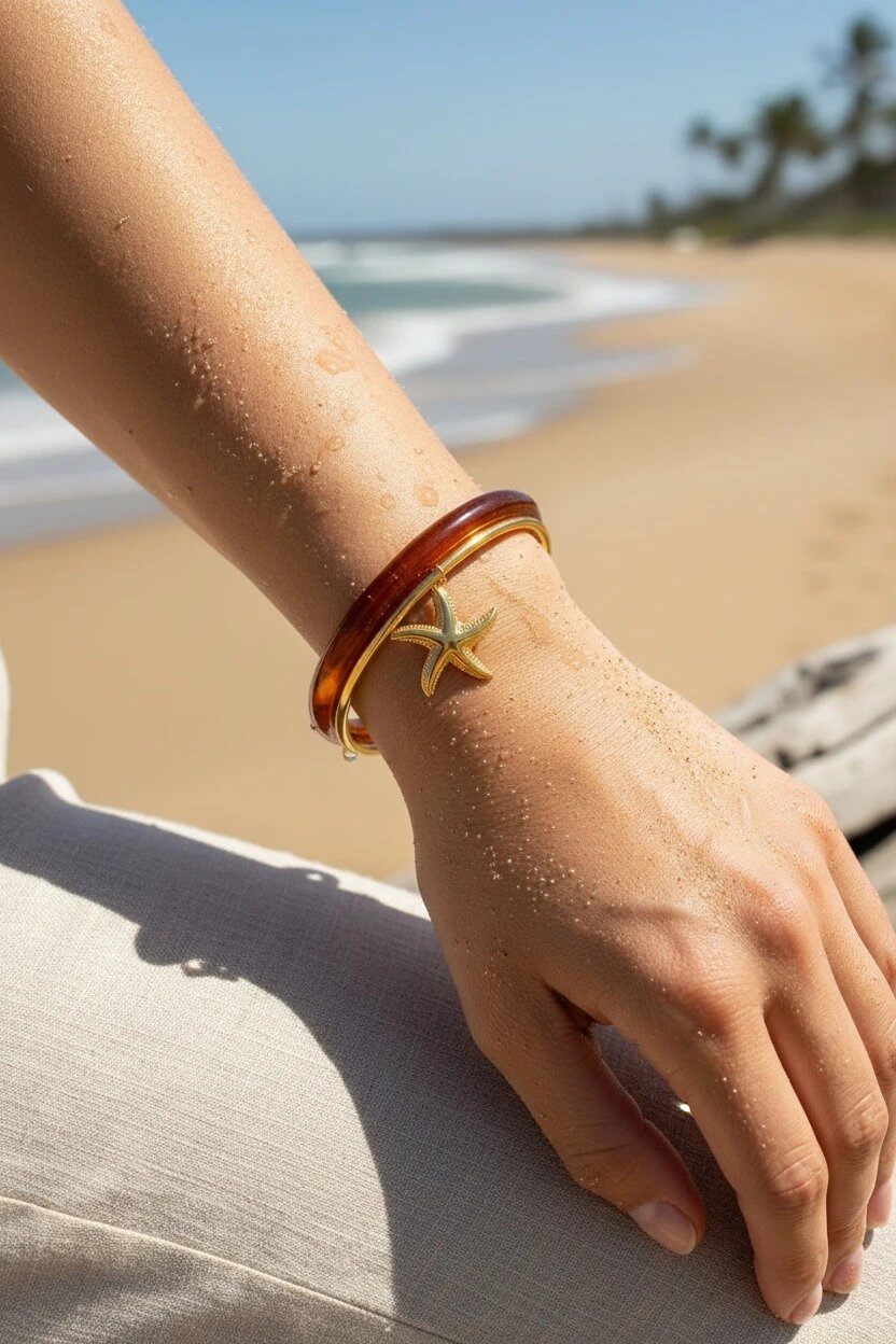 Grossista Bijoux Mystères - Coppia di braccialetti rigidi