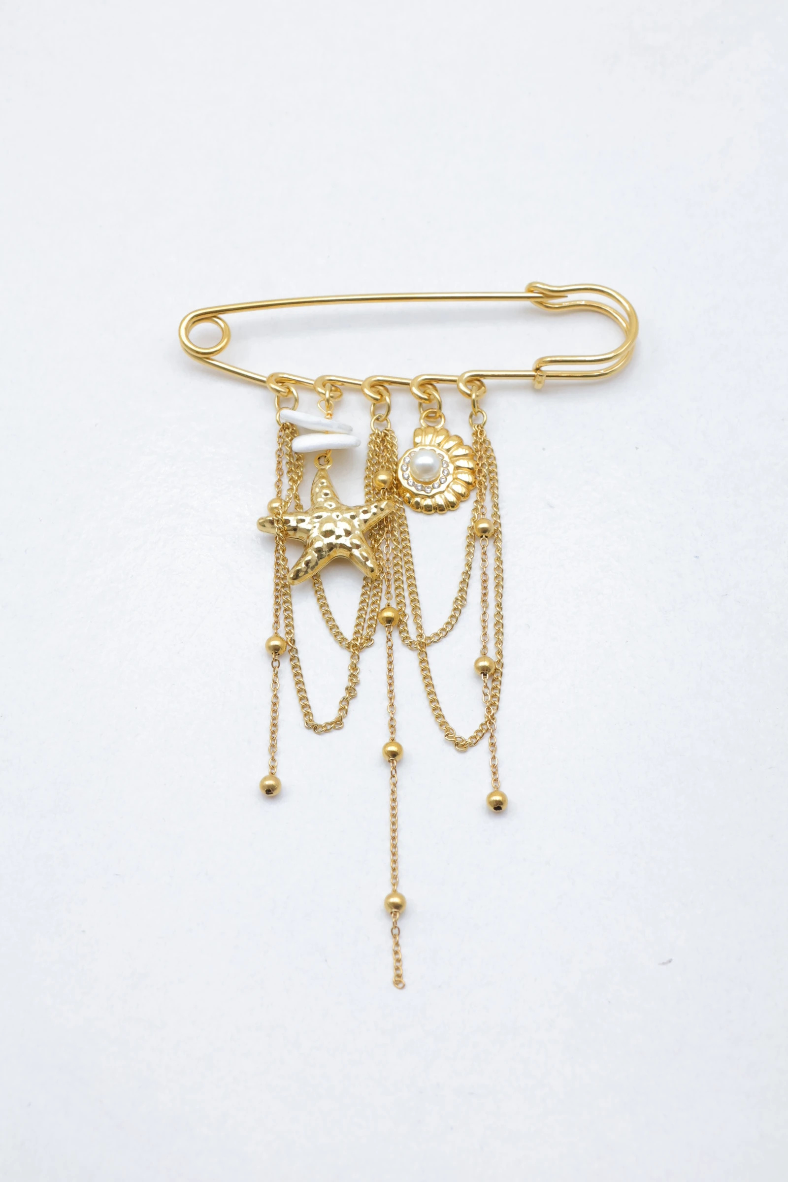 Mayorista Bijoux Mystères - Broche de acero inoxidable