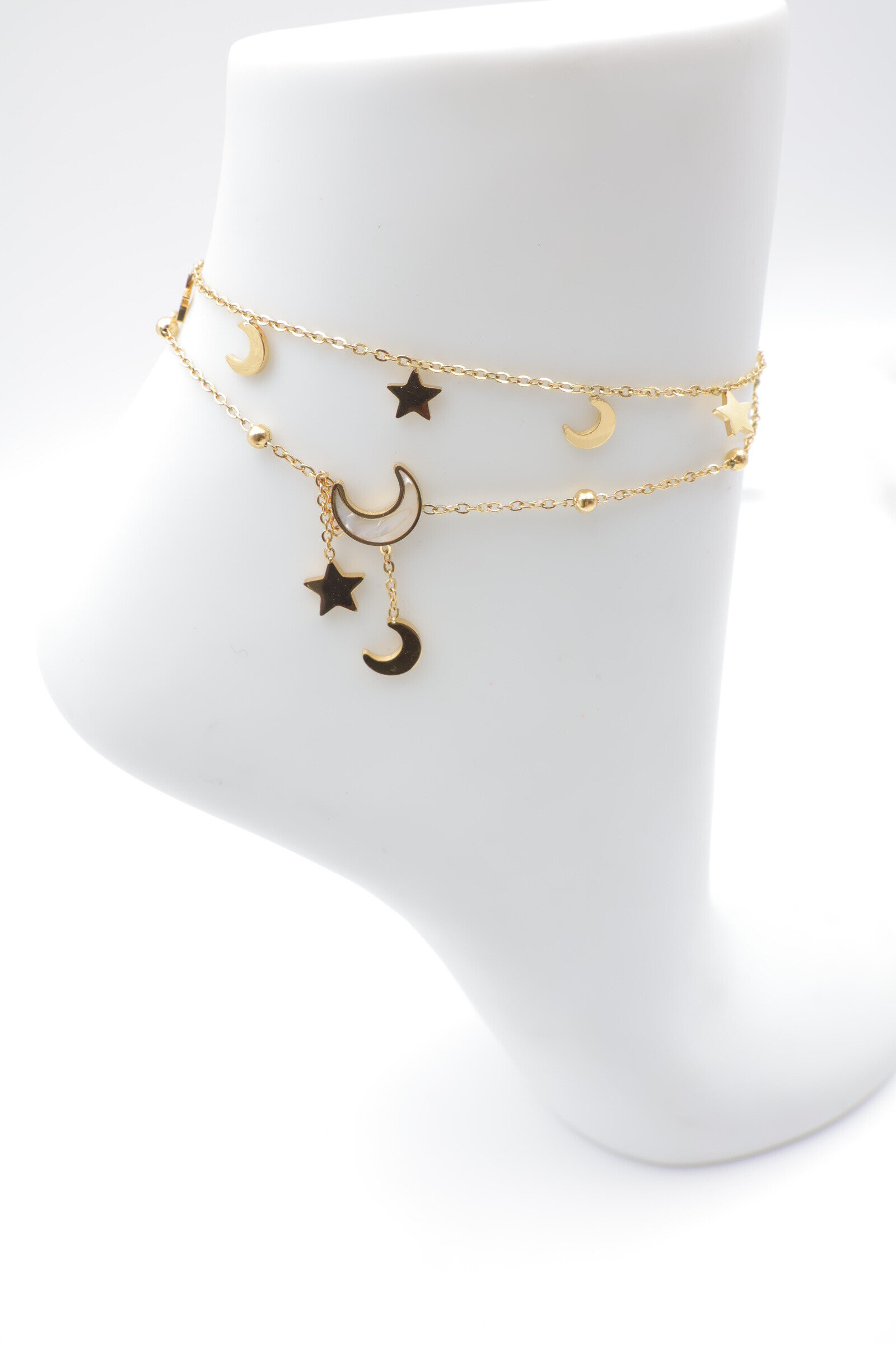 Wholesaler Bijoux Mystères - Stainless steel ankle chain