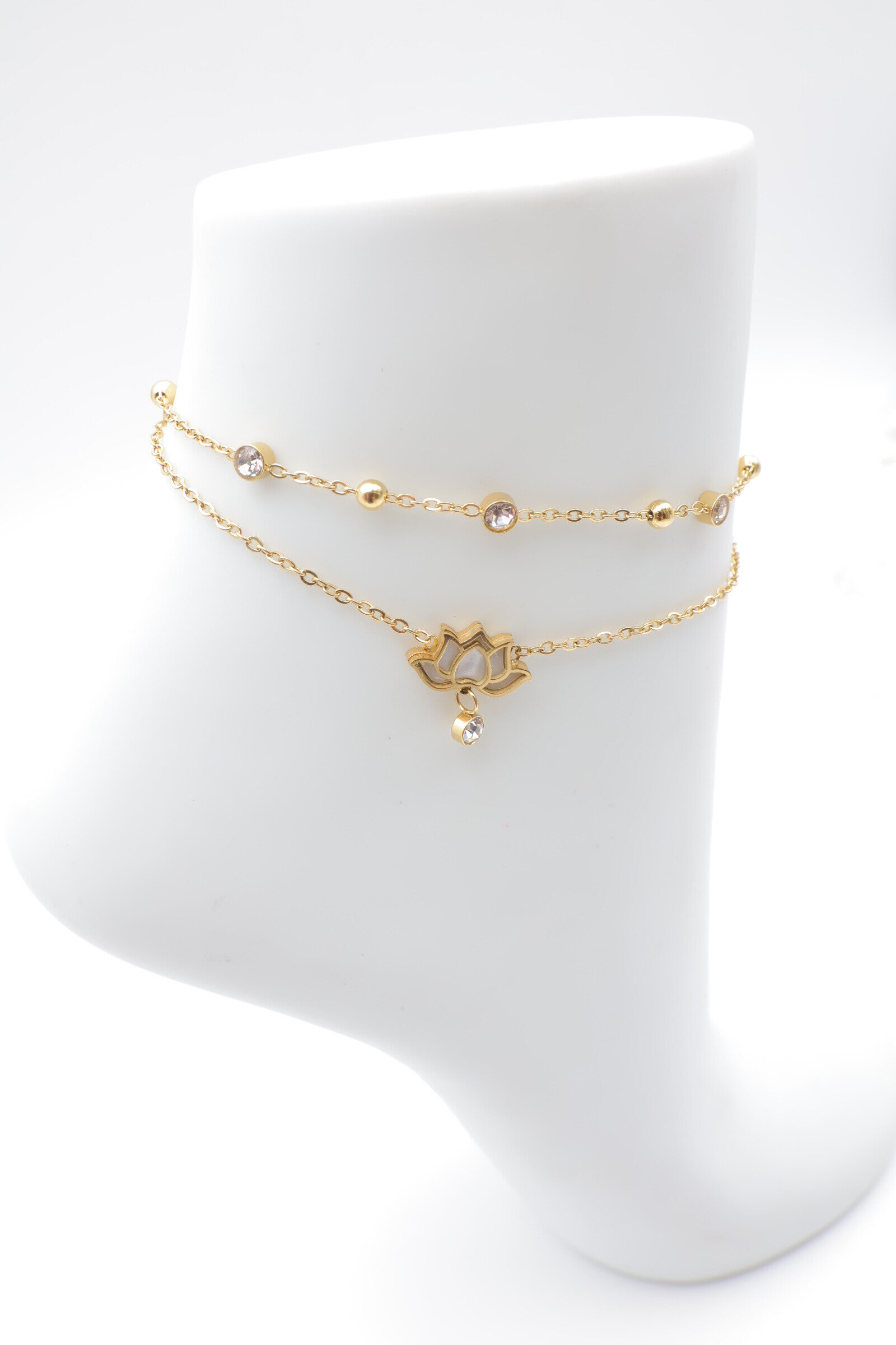 Wholesaler Bijoux Mystères - Stainless steel ankle chain