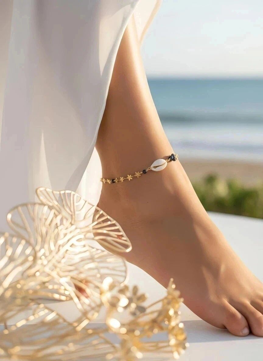 Grossiste Bijoux Mystères - Chaîne de cheville fine et féminine