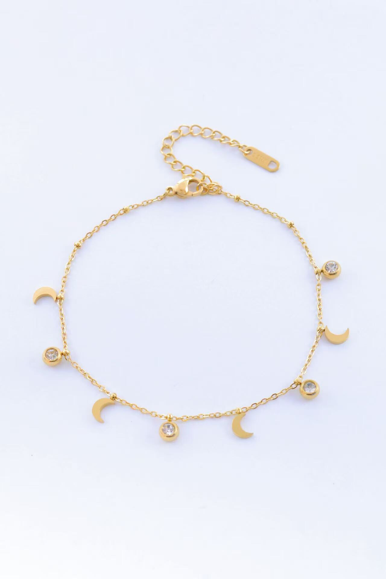 Wholesaler Bijoux Mystères - Stainless steel ankle chain