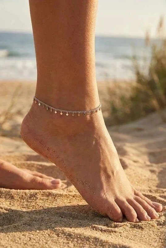 Grossiste Bijoux Mystères - Chaîne de cheville en acier inoxydable