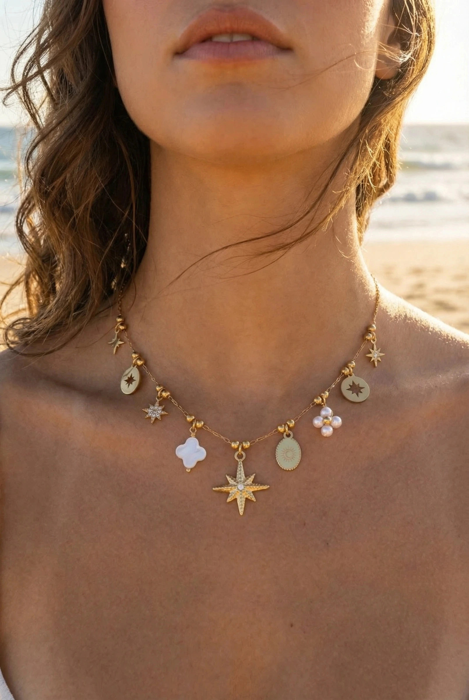 Mayorista Bijoux Mystères - Collar de acero inoxidable