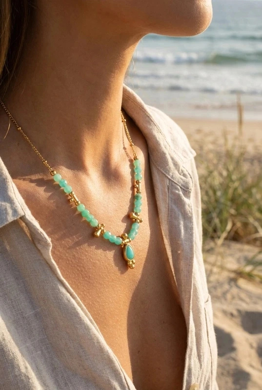 Wholesaler Bijoux Mystères - Stainless steel necklace