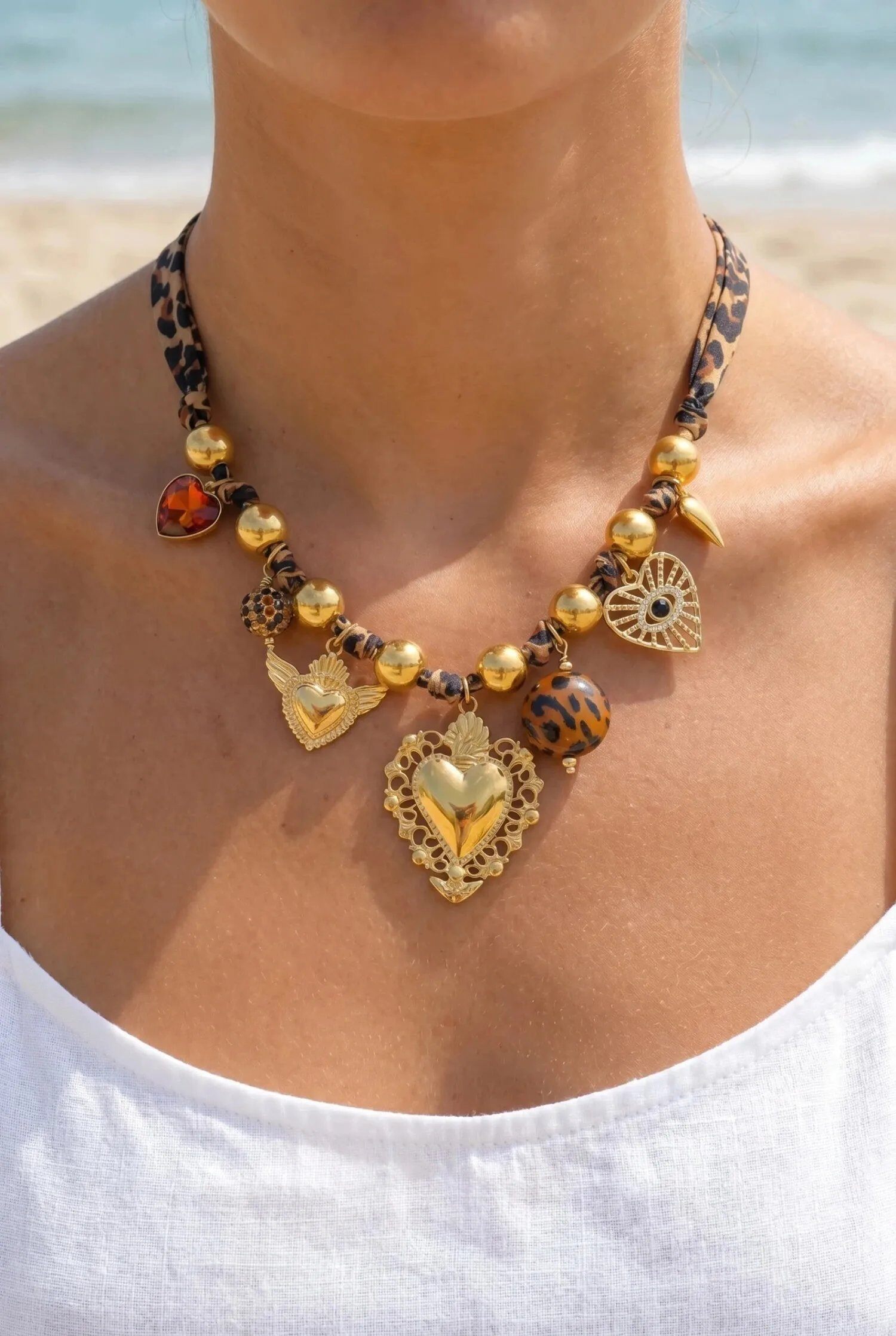 Mayorista Bijoux Mystères - Collar de acero inoxidable