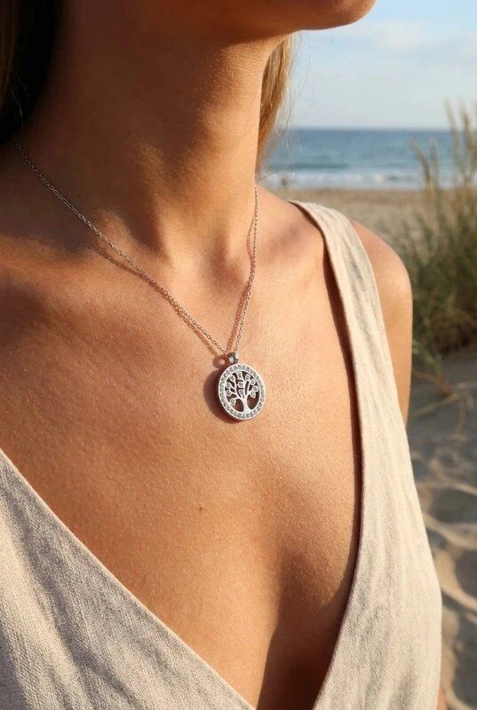 Grossiste Bijoux Mystères - Collier en acier inoxydable