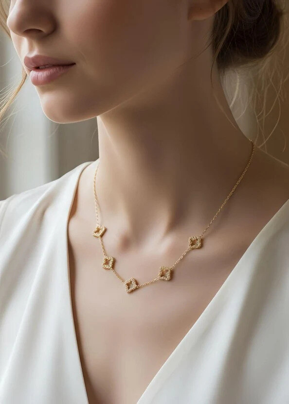 Chic and versatile necklaces designed to highlight your neck and style.