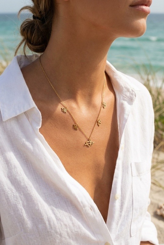 Wholesaler Bijoux Mystères - Stainless steel necklace
