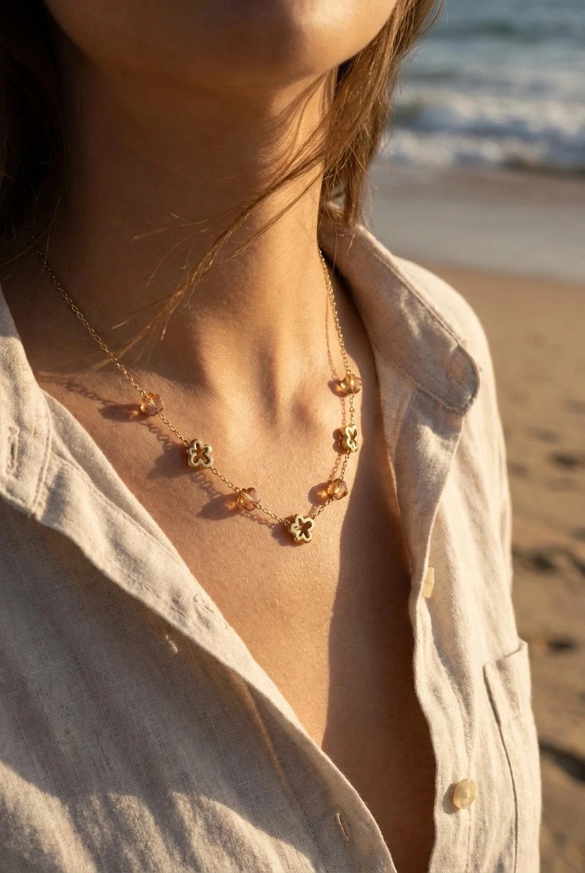 Grossiste Bijoux Mystères - Collier en acier inoxydable