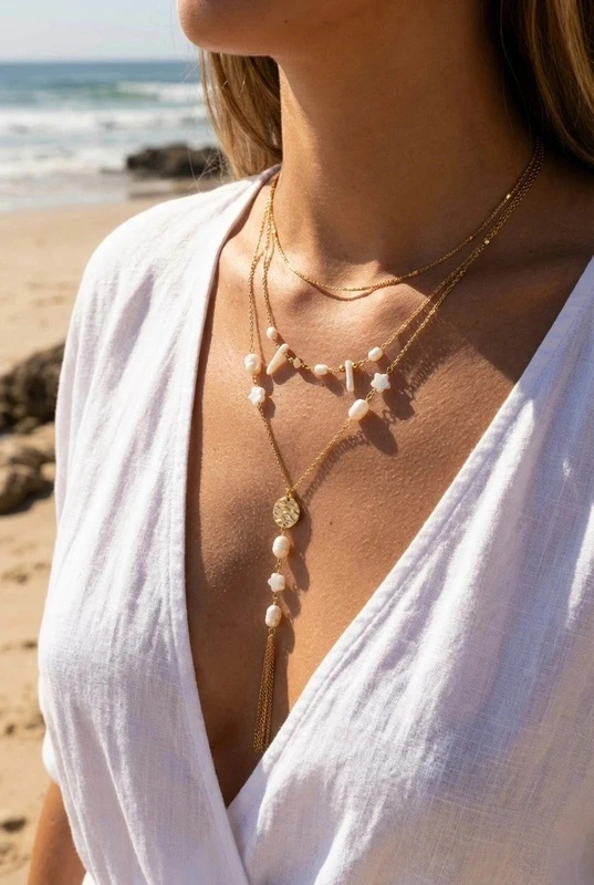 Grossiste Bijoux Mystères - Collier en acier inoxydable