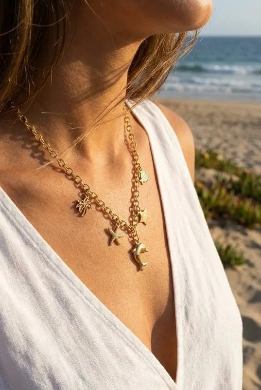 Grossiste Bijoux Mystères - Collier en acier inoxydable