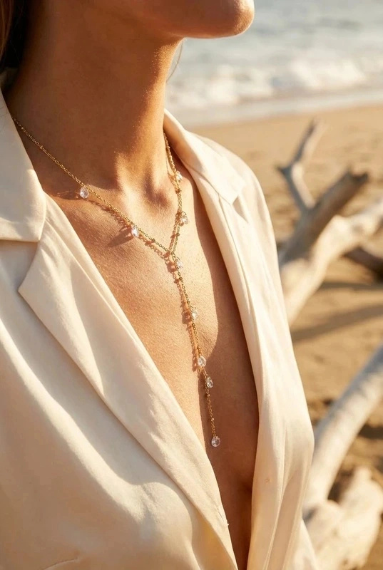 Mayorista Bijoux Mystères - Collar de acero inoxidable