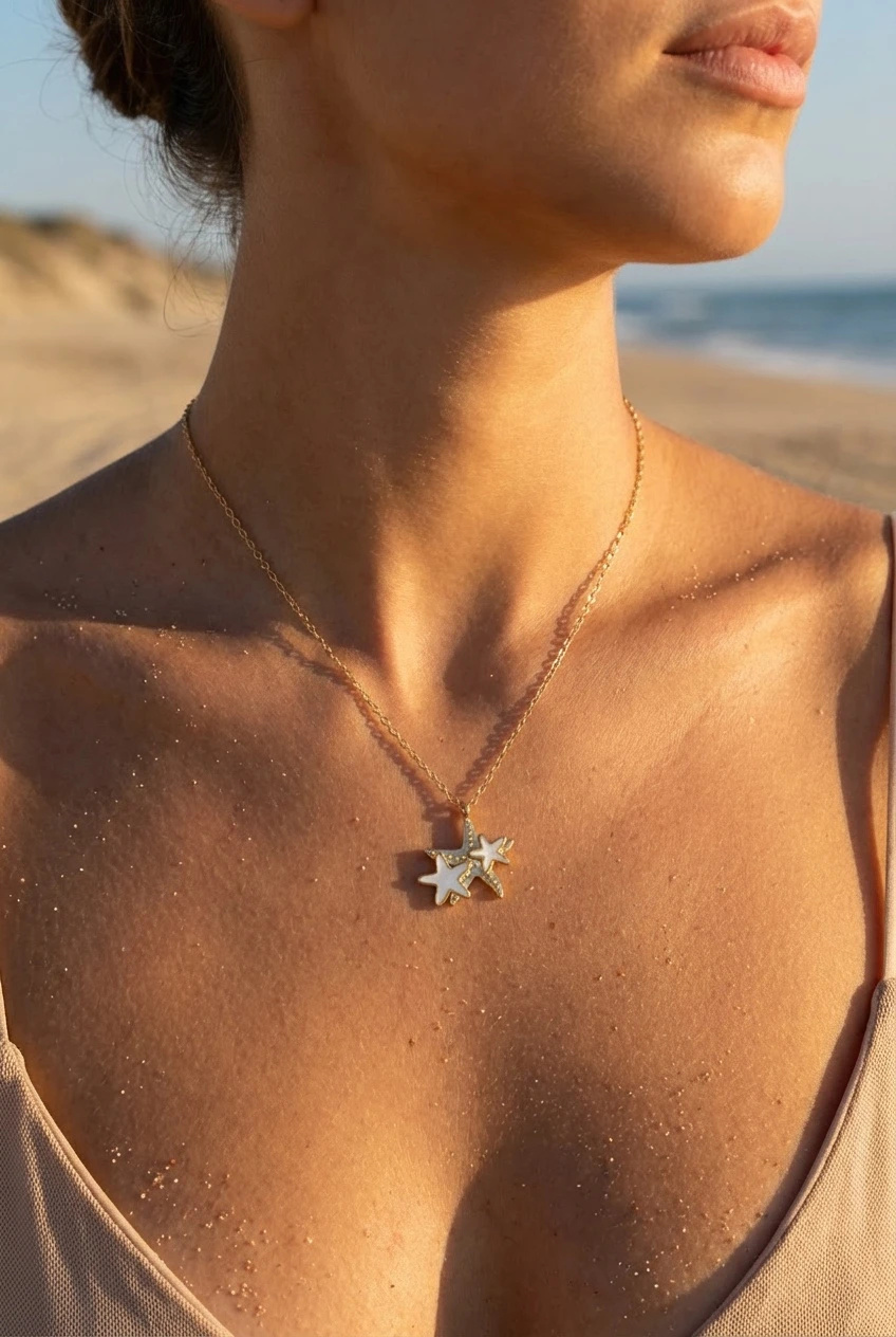 Mayorista Bijoux Mystères - Collar de acero inoxidable