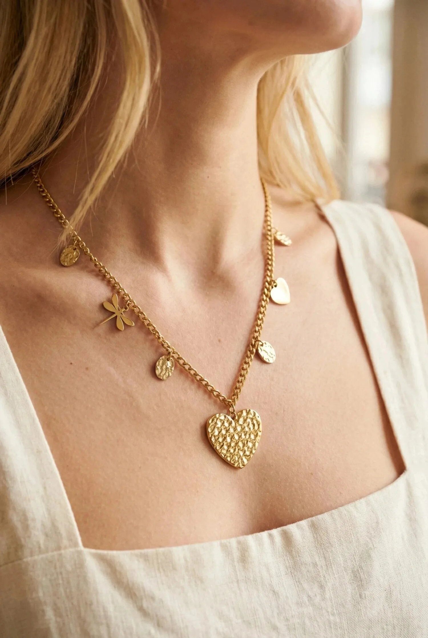 Grossiste Bijoux Mystères - Collier en acier inoxydable
