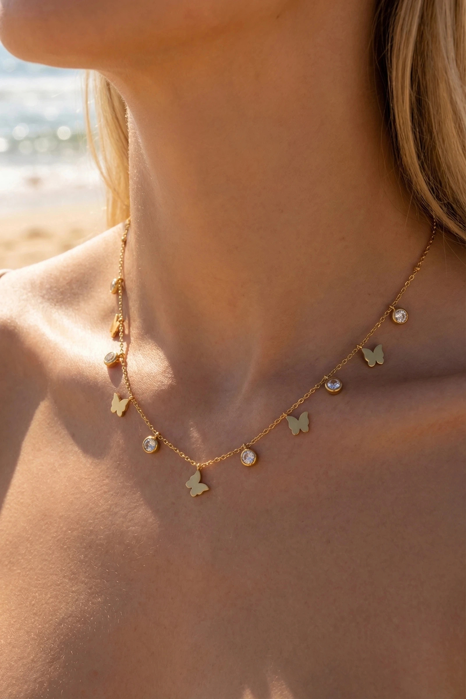 Mayorista Bijoux Mystères - Collar de acero inoxidable