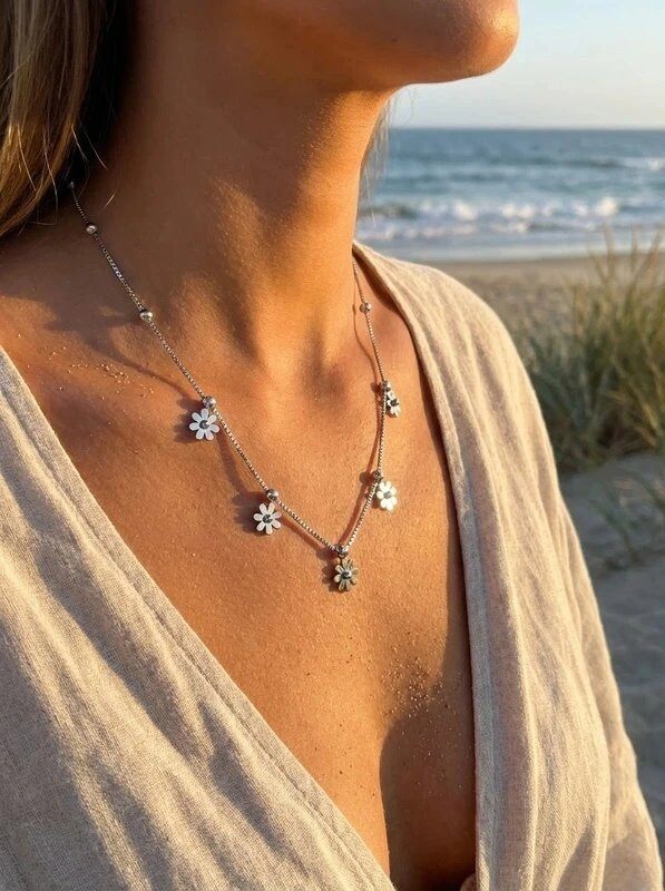 Grossiste Bijoux Mystères - Collier en acier inoxydable