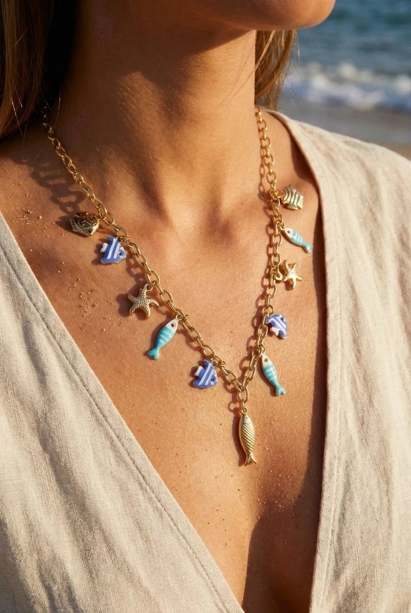 Grossiste Bijoux Mystères - Collier en acier inoxydable