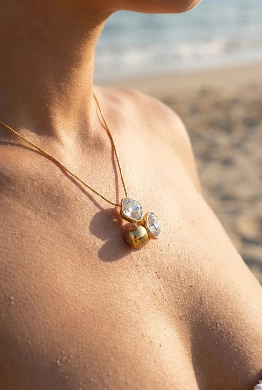 Wholesaler Bijoux Mystères - Stainless steel necklace