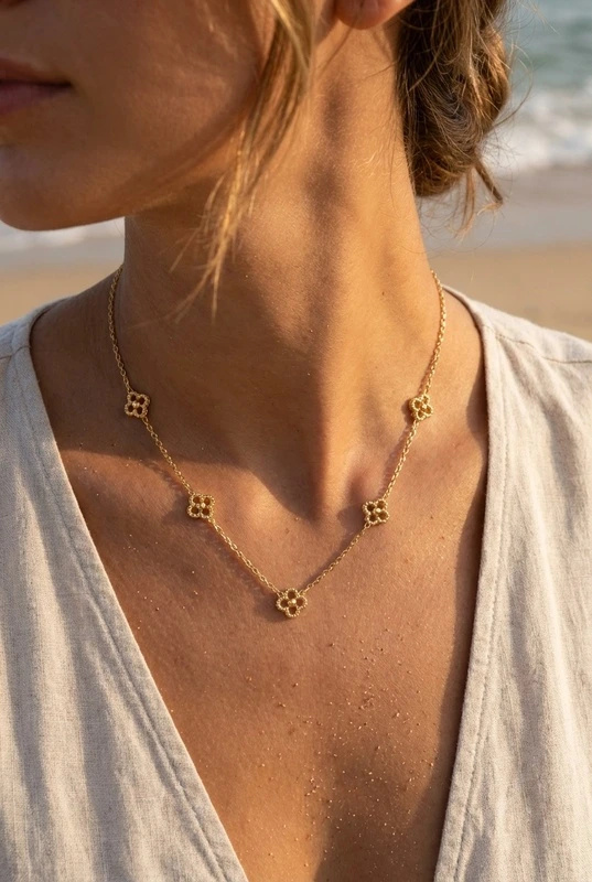Grossista Bijoux Mystères - Collana in acciaio inossidabile