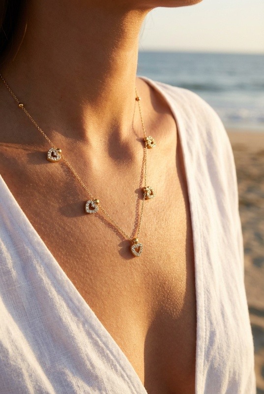 Wholesaler Bijoux Mystères - Stainless steel necklace