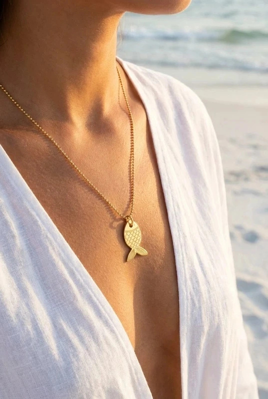 Grossiste Bijoux Mystères - Collier en acier inoxydable