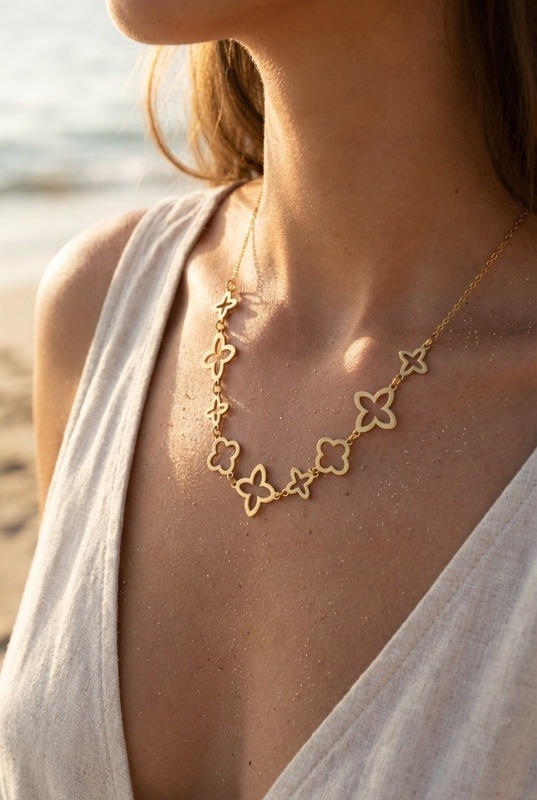 Wholesaler Bijoux Mystères - Stainless steel necklace