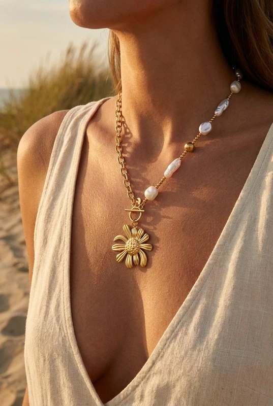 Grossiste Bijoux Mystères - Collier en acier inoxydable