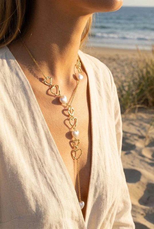 Mayorista Bijoux Mystères - Collar de acero inoxidable