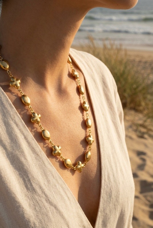 Wholesaler Bijoux Mystères - Stainless steel necklace
