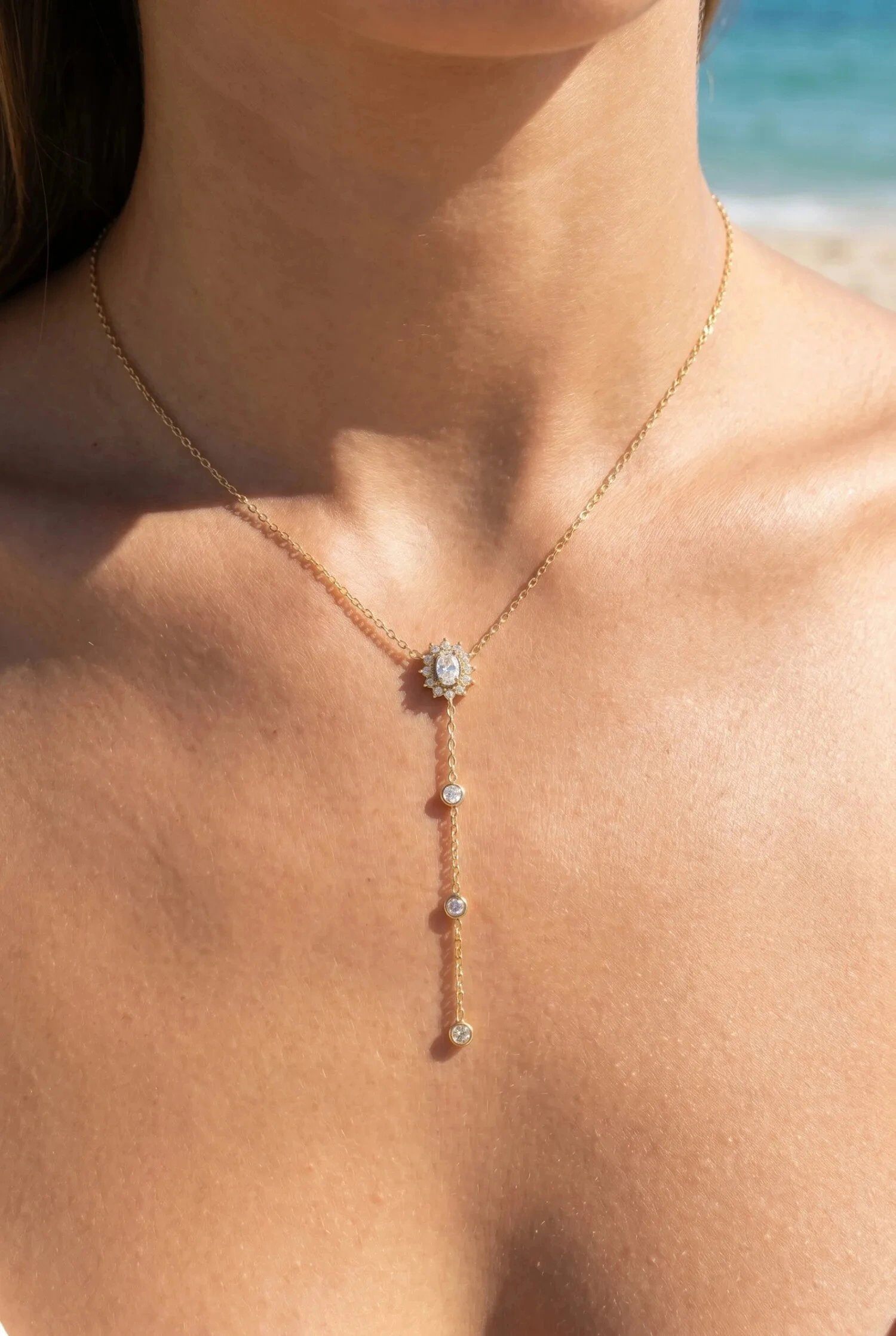 Großhändler Bijoux Mystères - Halskette aus Edelstahl