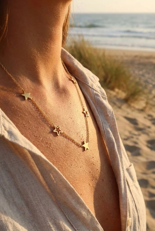 Grossiste Bijoux Mystères - Collier en acier inoxydable