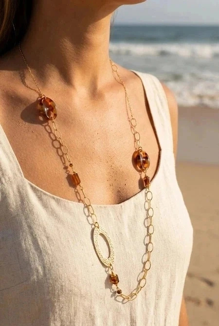 Mayorista Bijoux Mystères - Collar de acero inoxidable