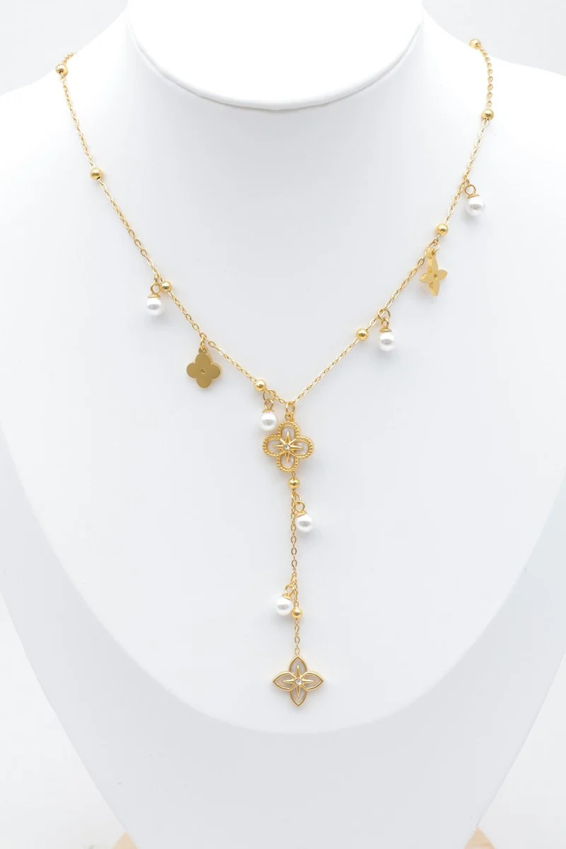 Mayorista Bijoux Mystères - Collar de acero inoxidable