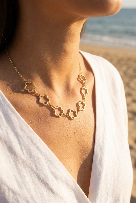 Wholesaler Bijoux Mystères - Stainless steel necklace