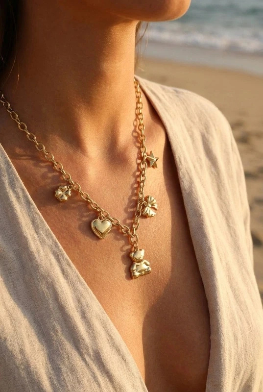 Grossiste Bijoux Mystères - Collier en acier inoxydable