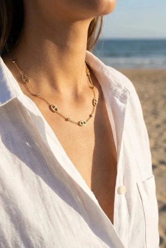 Grossista Bijoux Mystères - Collana in acciaio inossidabile