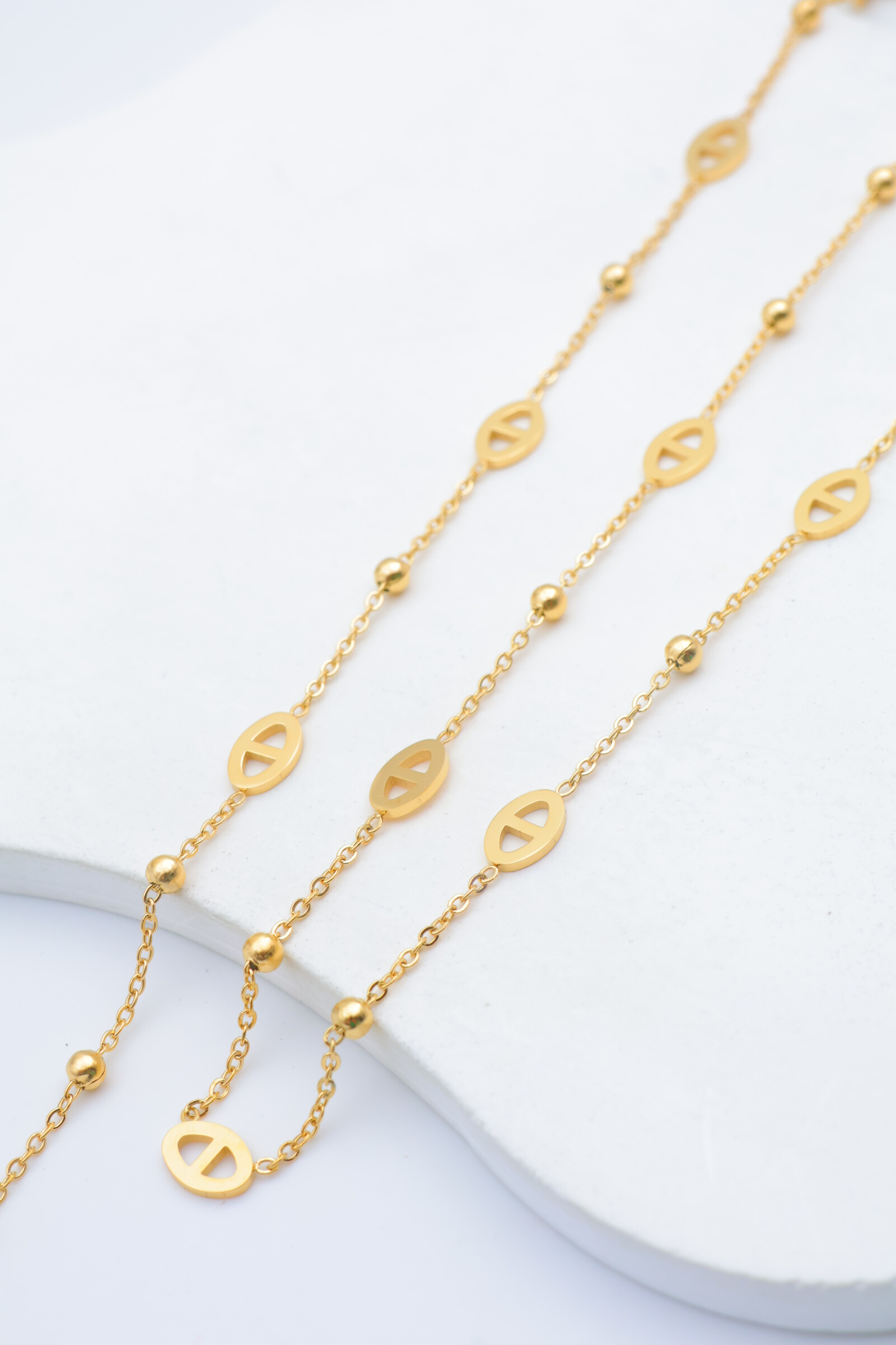 Mayorista Bijoux Mystères - Juego de joyas de acero inoxidable